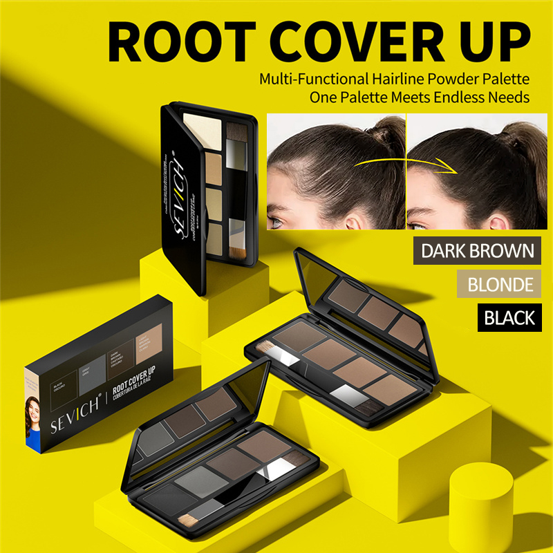 Rooting Hormone Powder - بودرة تغطية خط الشعر السوداء، تغطية