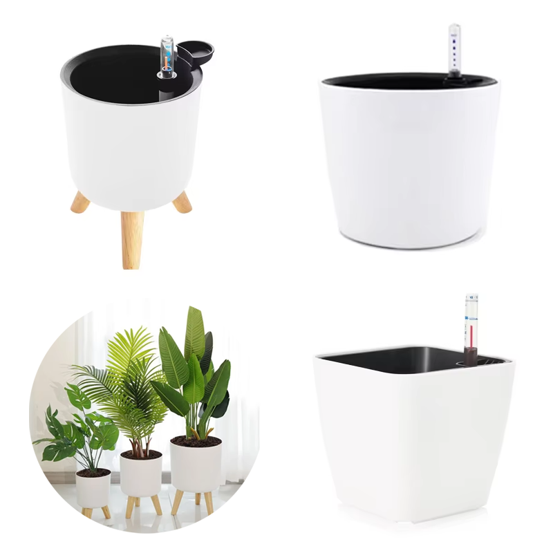 Self Watering Insert - وعاء زهور بلاستيكي داخلي ذاتي الري