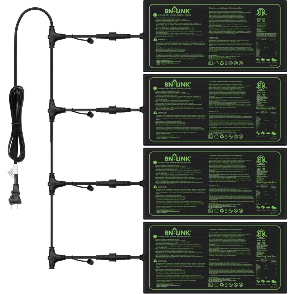 Heat Mat Seedling - حصيرة تسخين للشتلات 10×20.75 بوصة، 4