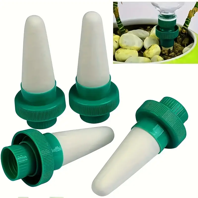 Self Watering Insert - 4 قطع من مسامير الري بالتنقيط