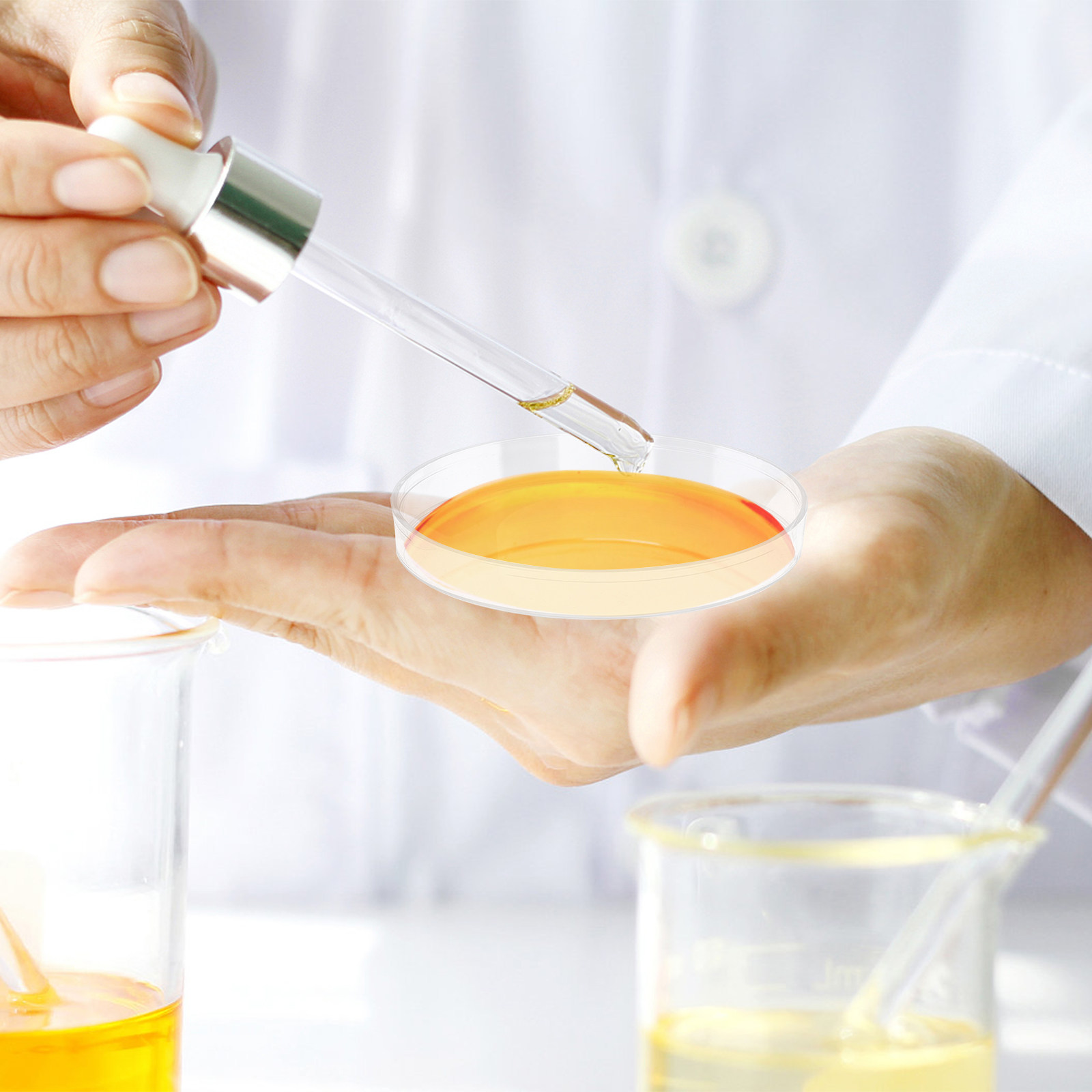 Agar Tissue Culture - 30 قطعة من أطباق بتري البلاستيكية