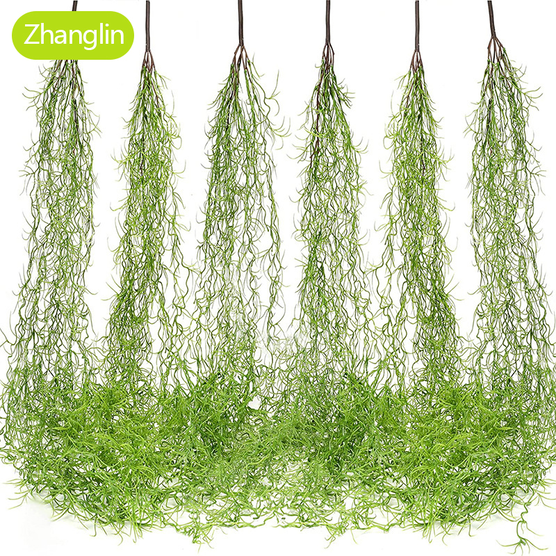 Sphagnum Moss Dry - 85 سنتيمتر نبات اصطناعي أخضر موس