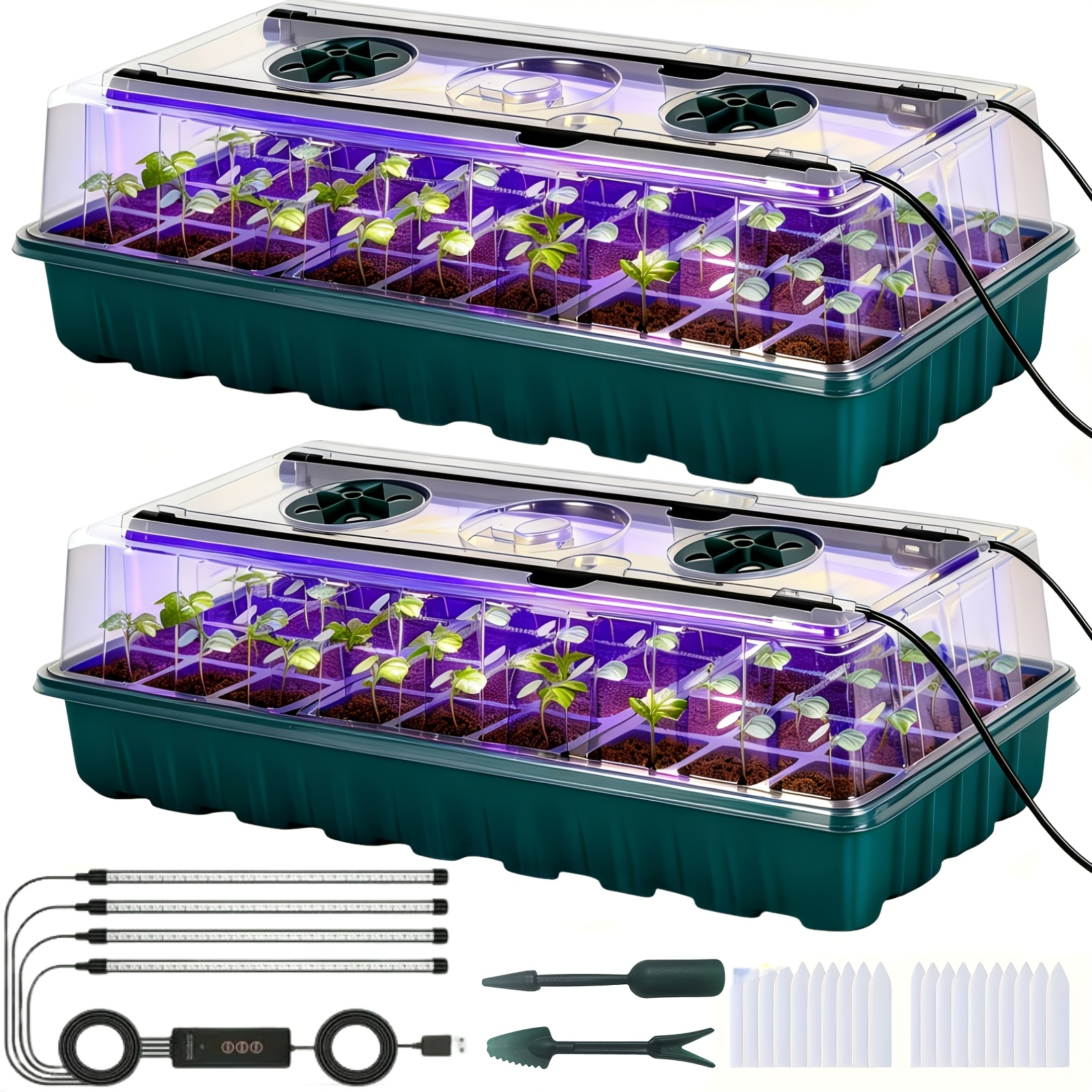 Humidity Dome Kit - طقم زراعة بذور مكون من قطعتين