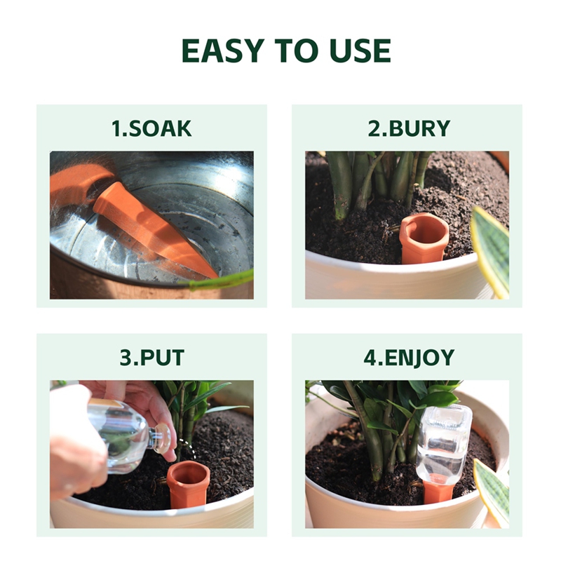 Self Watering Insert - مسامير سقي الطين، أوتاد سقي زجاجات