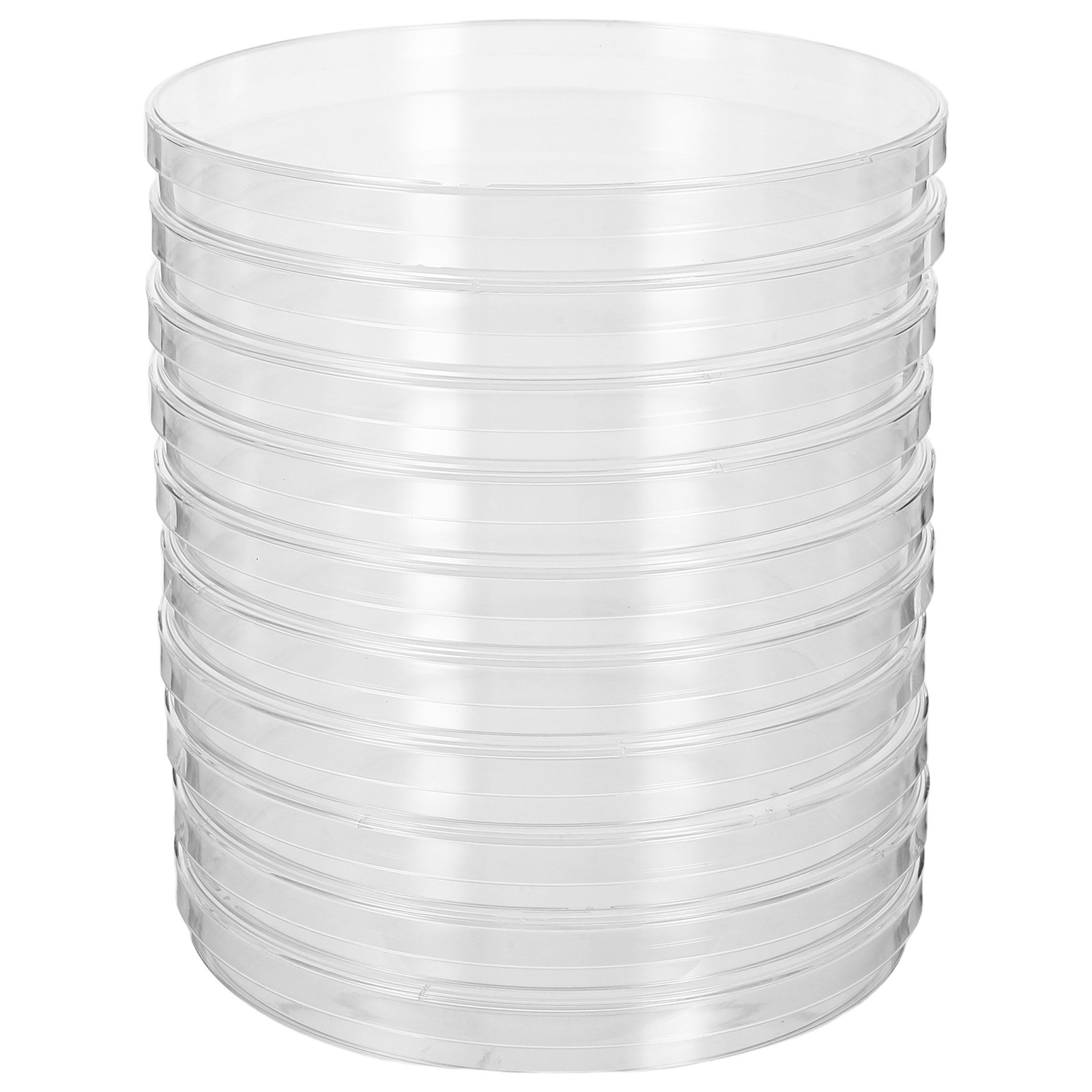 Agar Tissue Culture - 10 قطع أطباق بتري مختبرية شفافة