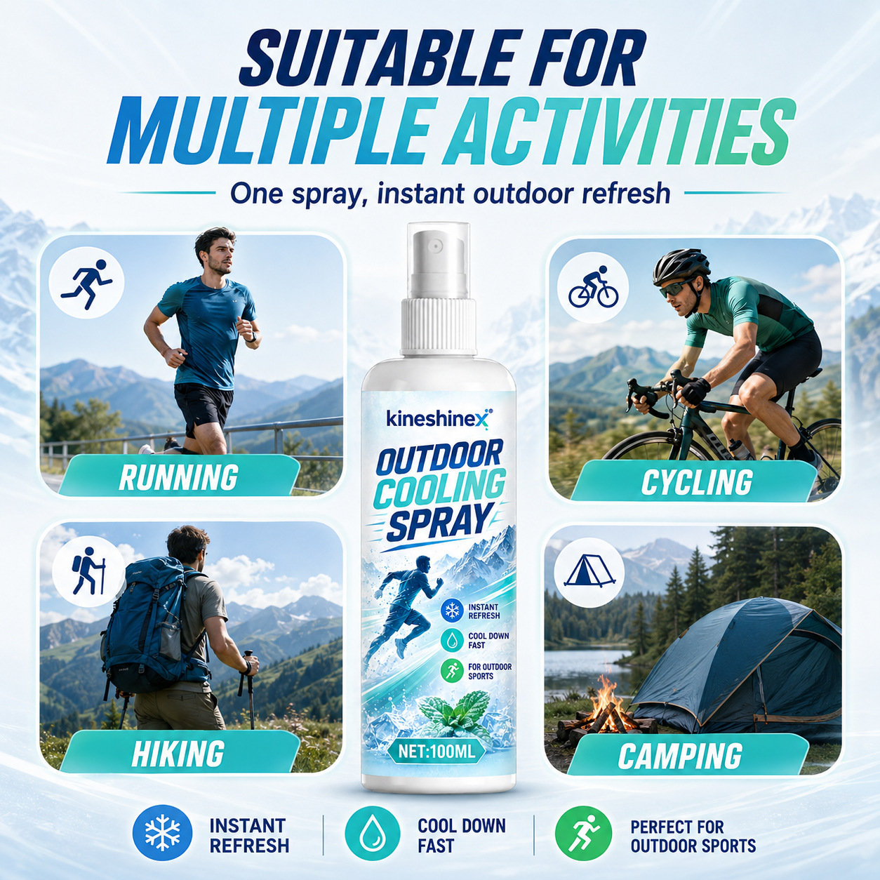 رذاذ تبريد خارجي 100 مل - تبري - مراجعة Misting Bottle Fine وسعره