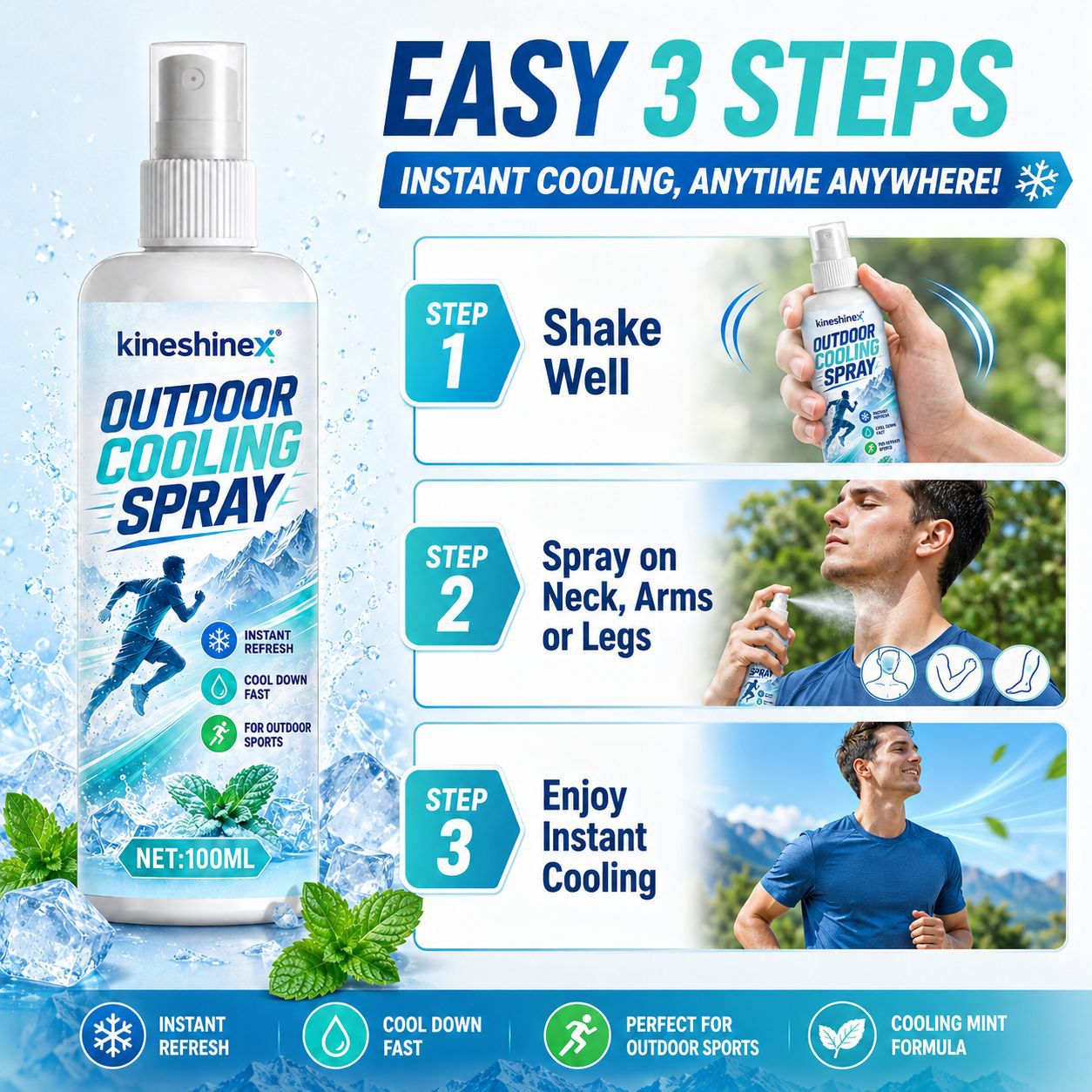 رذاذ تبريد خارجي 100 مل - تبري - مراجعة Misting Bottle Fine وسعره