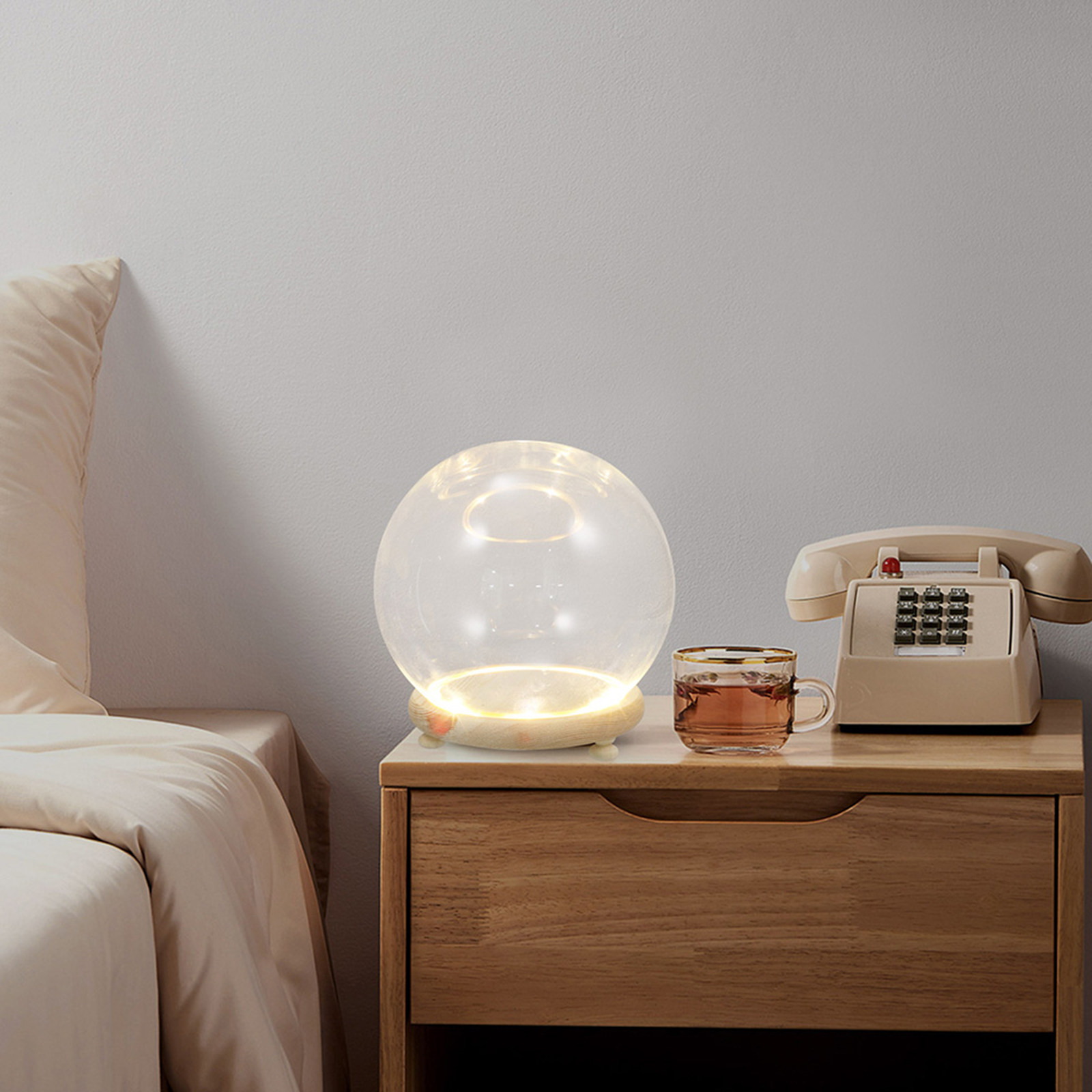غطاء عرض زجاجي شفاف على شكل قب - مراجعة Plastic Dome Clear وسعره