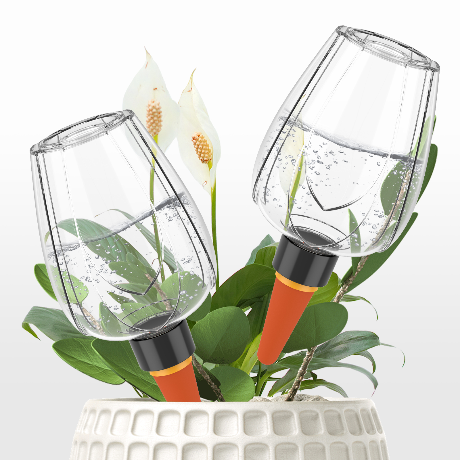 4 قطع من كرات سقي النباتات الش - مراجعة Self Watering Insert وسعره