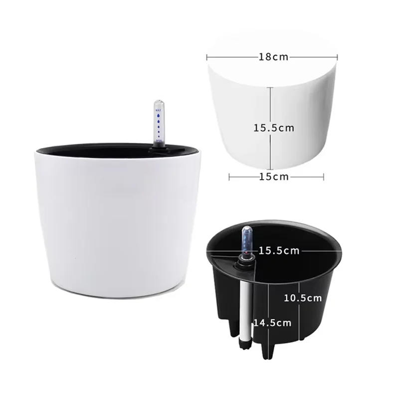 وعاء زهور بلاستيكي داخلي ذاتي  - مراجعة Self Watering Insert وسعره