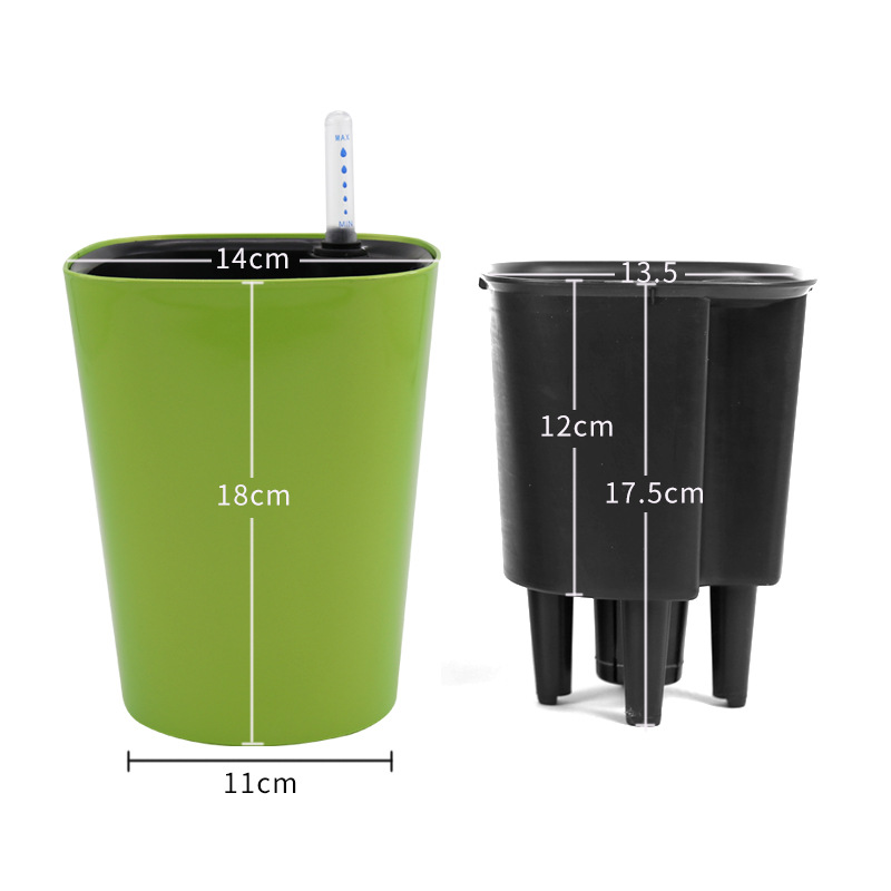 وعاء زهور بلاستيكي داخلي ذاتي  - مراجعة Self Watering Insert وسعره