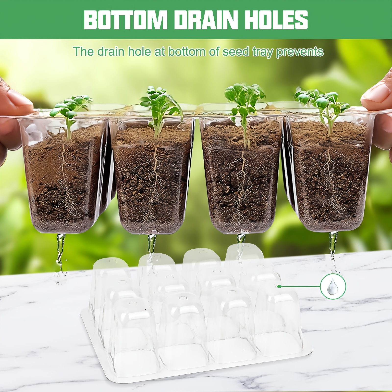 طقم بذور متين للاستخدام الشاق، - مراجعة Humidity Dome Kit وسعره