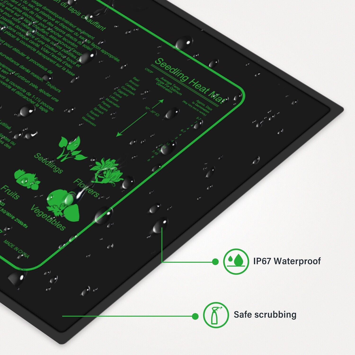 LERWAY 21W حصيرة تسخين الشتلات - مراجعة Heat Mat Seedling وسعره
