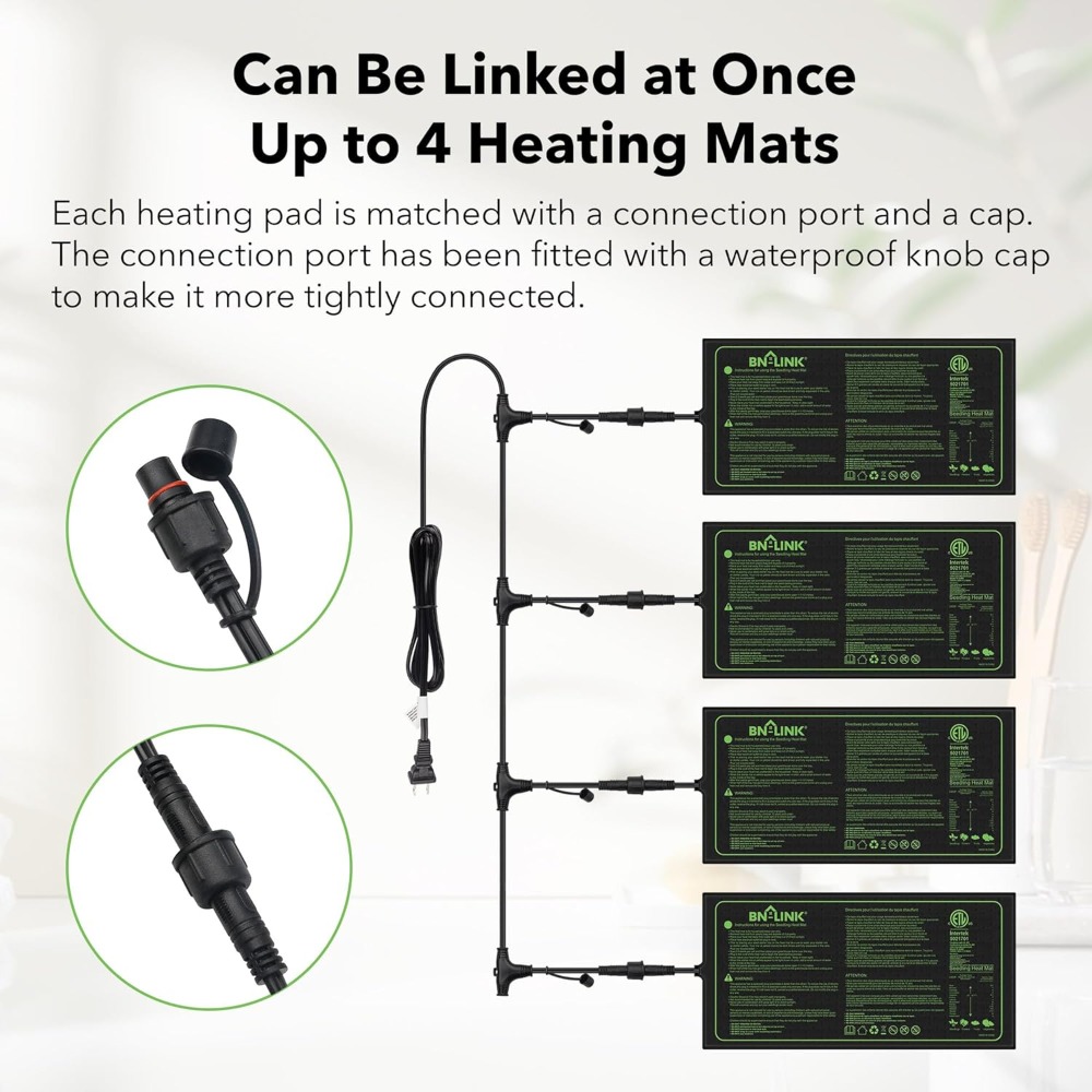 حصيرة تسخين للشتلات 10×20.75 ب - مراجعة Heat Mat Seedling وسعره