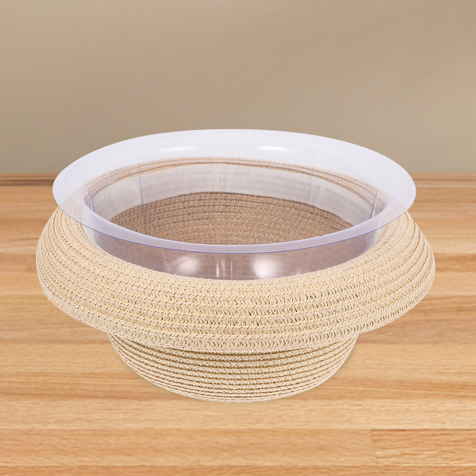 10 قطع من حوامل عرض القبعات ال - مراجعة Plastic Dome Clear وسعره