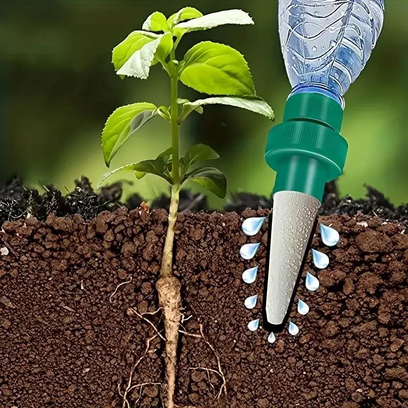 4 قطع من مسامير الري بالتنقيط  - مراجعة Self Watering Insert وسعره
