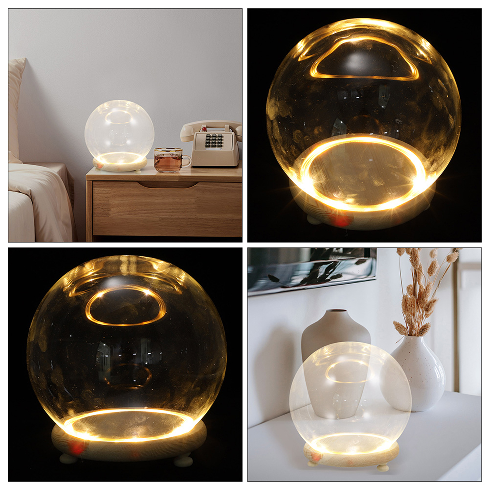 غطاء زجاجي للزهور الأبدية، علب - مراجعة Plastic Dome Clear وسعره