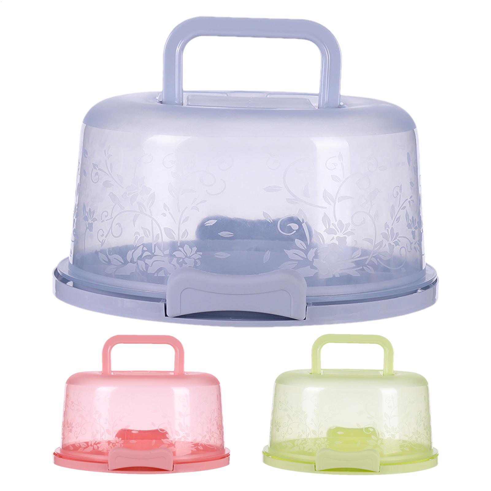 حاويات الكيك مع أغطية شفافة قا - مراجعة Plastic Dome Clear وسعره
