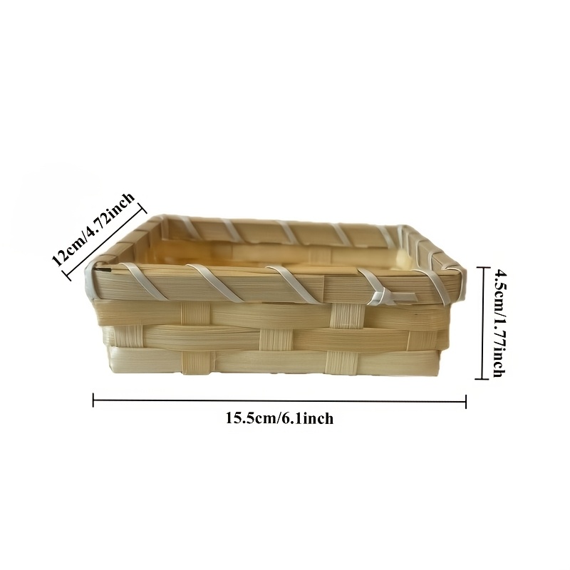 سلة مناديل من الخيزران المنسوج - مراجعة Agar Tissue Culture وسعره