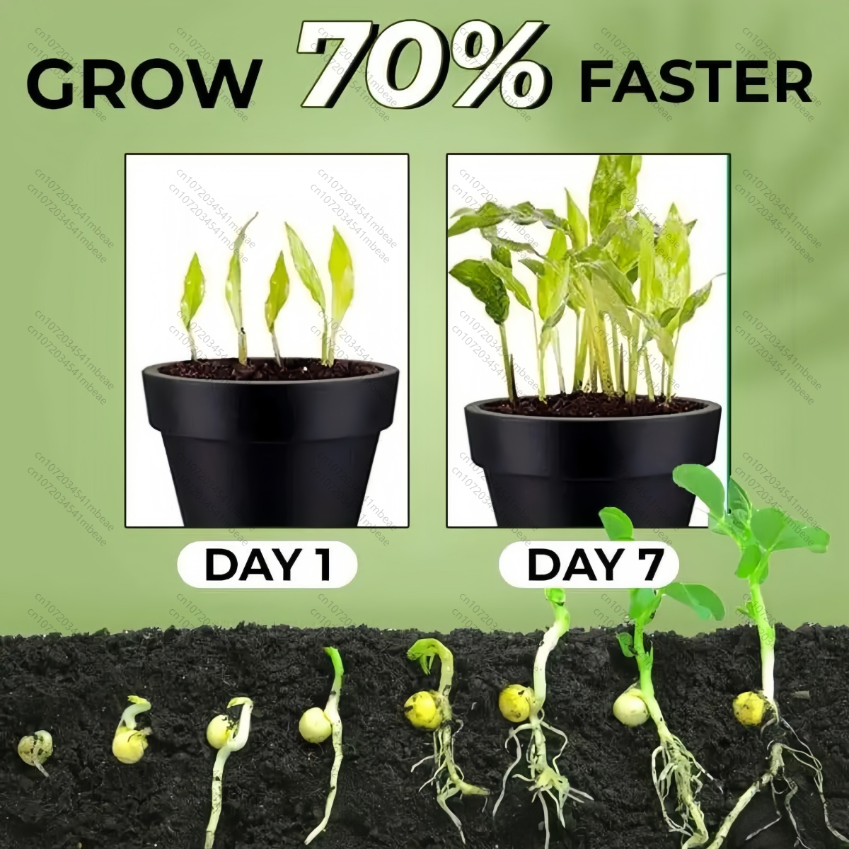 NAA 98% TC 1-هرمون تأصيل حمض ن - مراجعة Rooting Hormone Powder وسعره