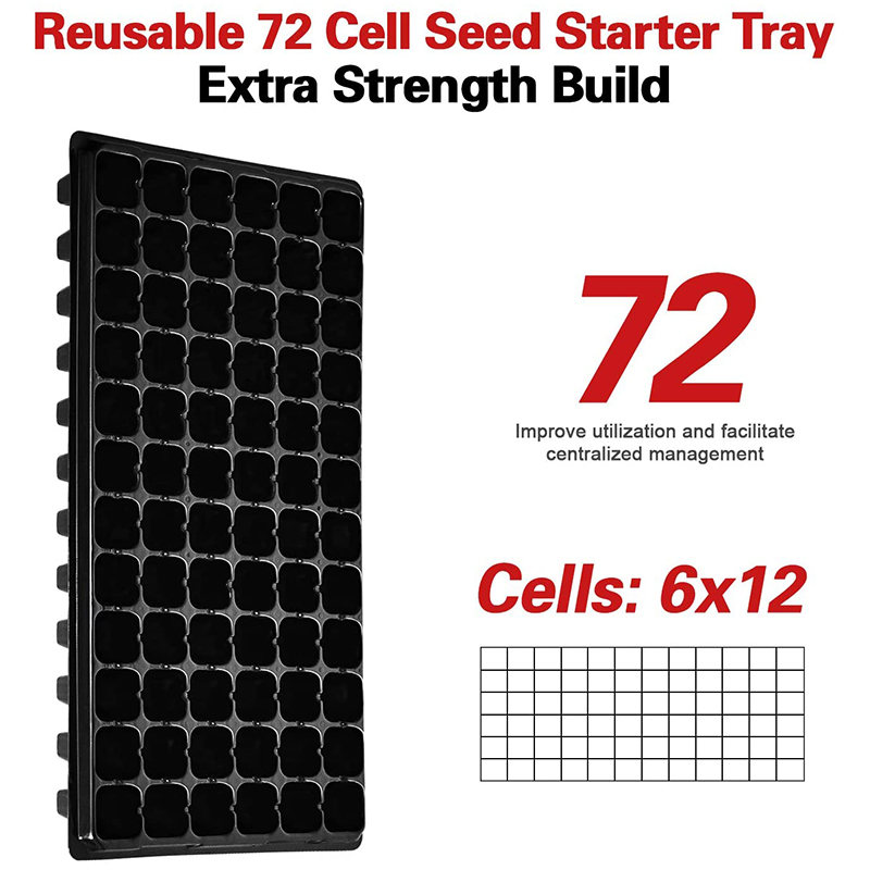 صينية بذور Starter10 Pack، 72  - مراجعة Propagation Tray 72 وسعره