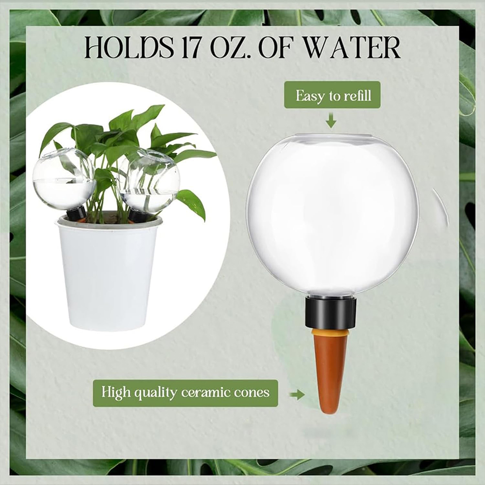 كرات ري ذاتية سعة 500 مل، نظام - مراجعة Self Watering Insert وسعره