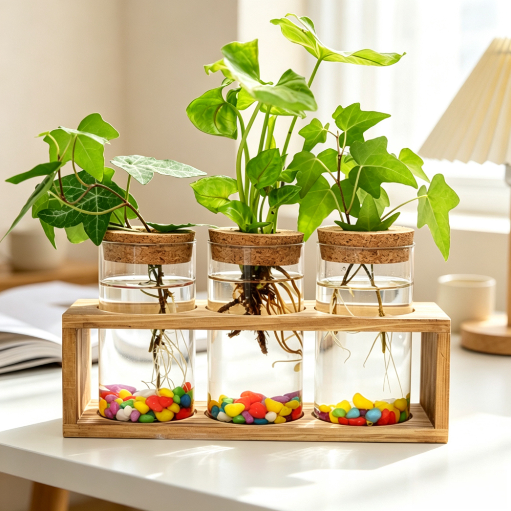 مزهرية زجاجية بسيطة مع إطار خش - مراجعة Propagation Station Vase وسعره
