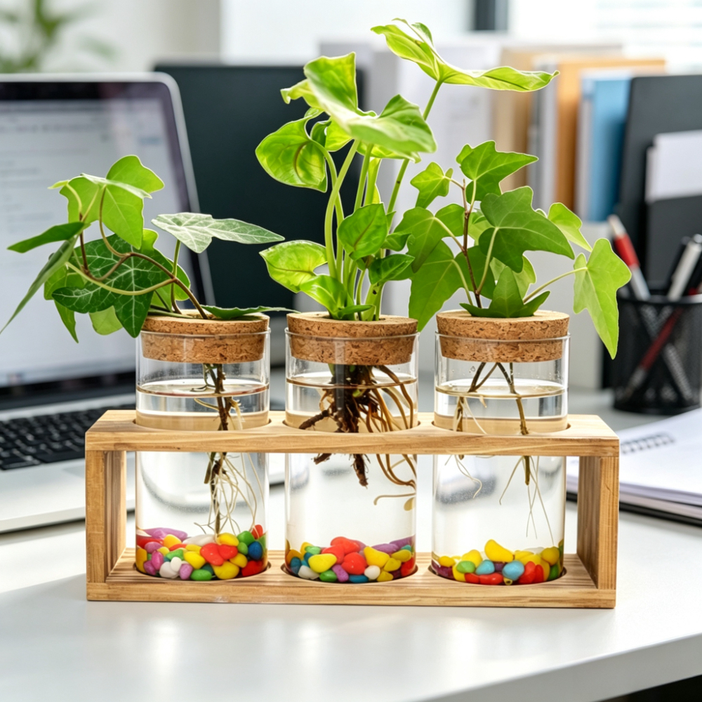 مزهرية زجاجية بسيطة مع إطار خش - مراجعة Propagation Station Vase وسعره