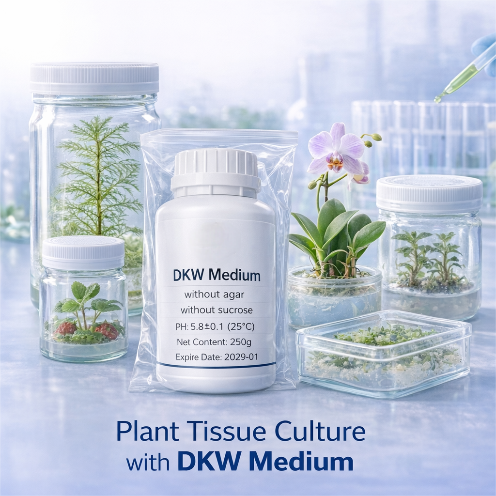 مسحوق DKW لزراعة الأنسجة النبا - مراجعة Agar Tissue Culture وسعره