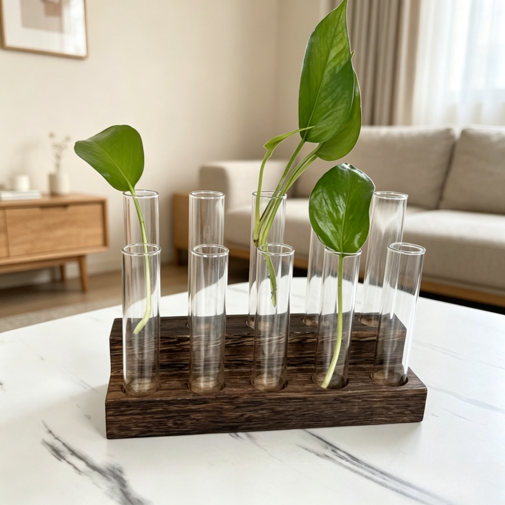 أنابيب اختبار زجاجية إبداعية م - مراجعة Propagation Station Vase وسعره