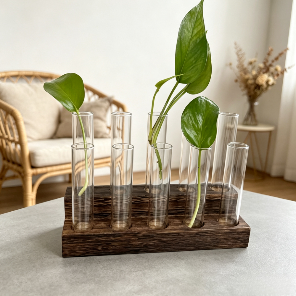 أنابيب اختبار زجاجية إبداعية م - مراجعة Propagation Station Vase وسعره