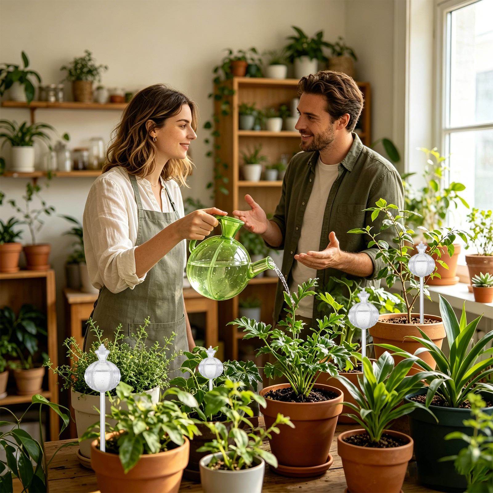 أوتاد سقي النباتات 3 قطع، ذاتي - مراجعة Self Watering Insert وسعره