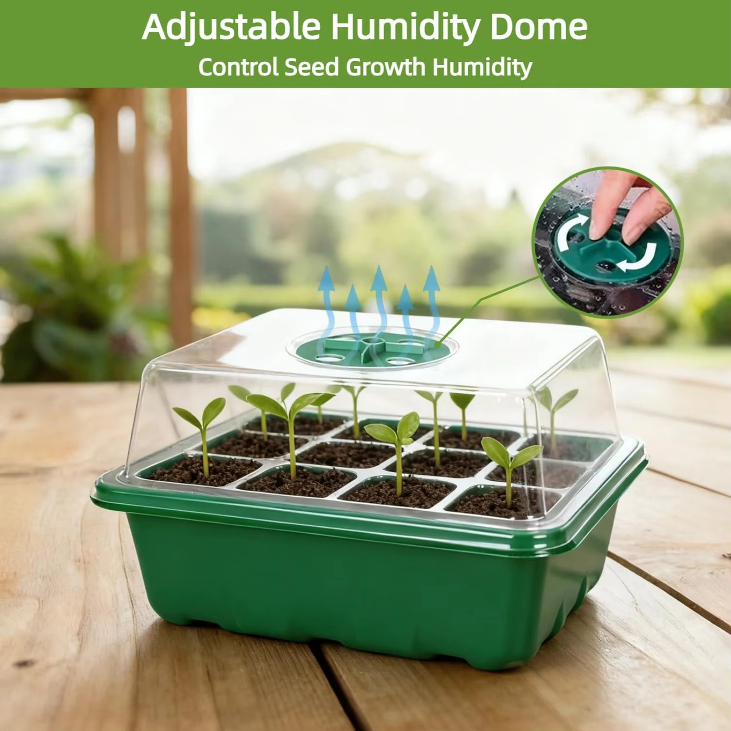 طقم تشكيل الشتلات من 3 قطع: صي - مراجعة Humidity Dome Kit وسعره