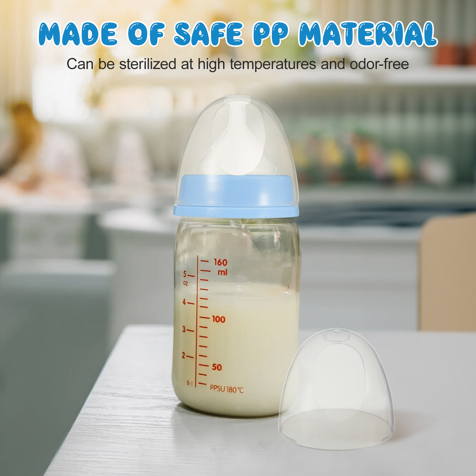 أغطية بلاستيكية بديلة لزجاجات  - مراجعة Plastic Dome Clear وسعره