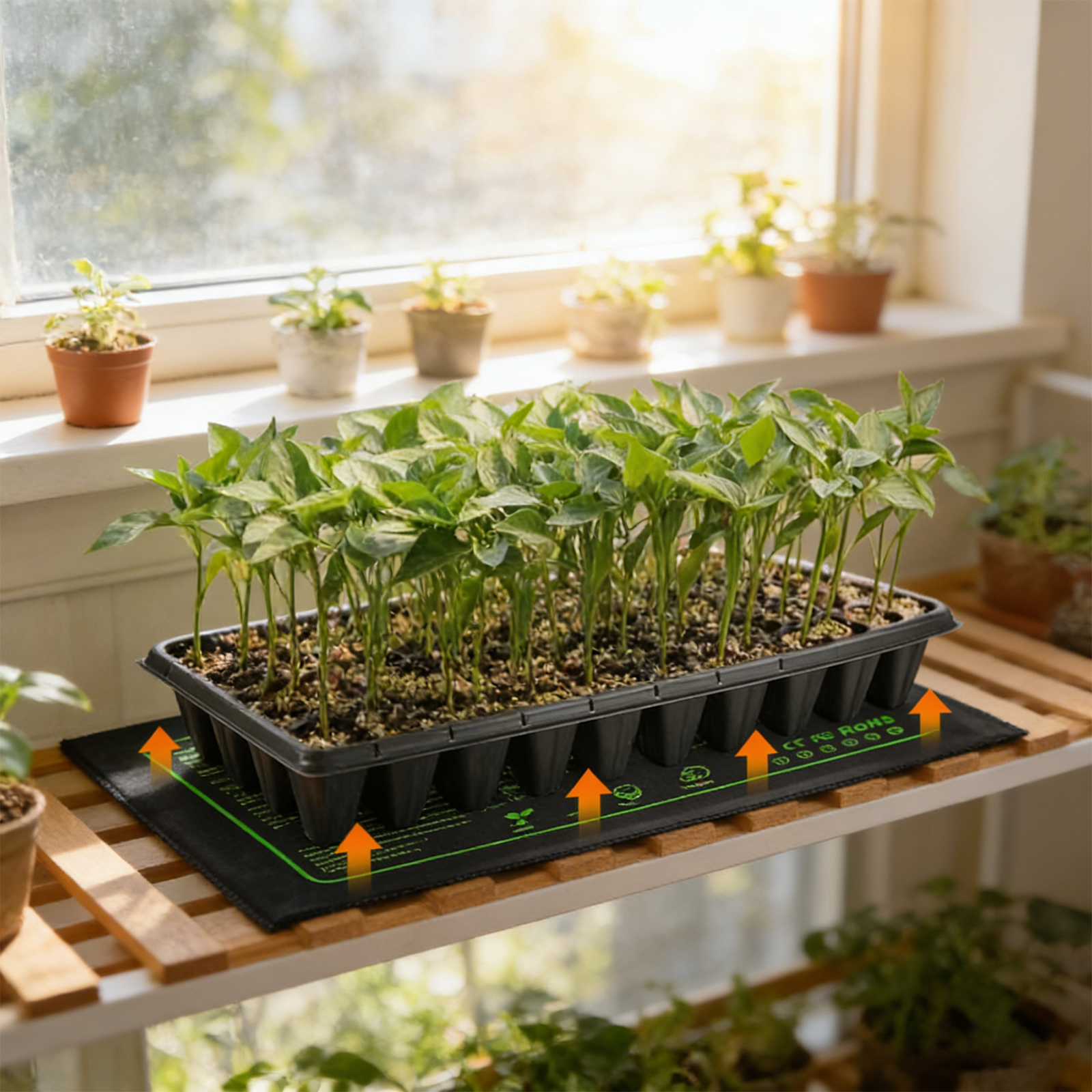 بساط تدفئة للشتلات بقوة 20 واط - مراجعة Heat Mat Seedling وسعره