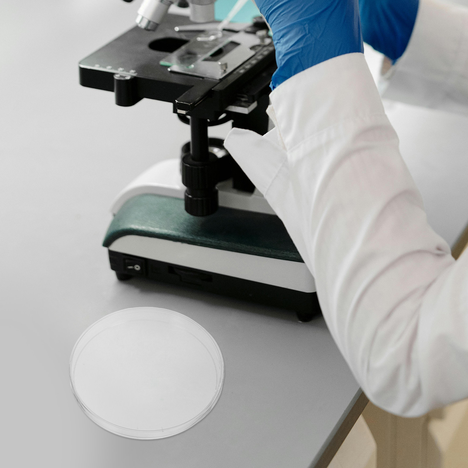 10 قطع أطباق بتري مختبرية شفاف - مراجعة Agar Tissue Culture وسعره