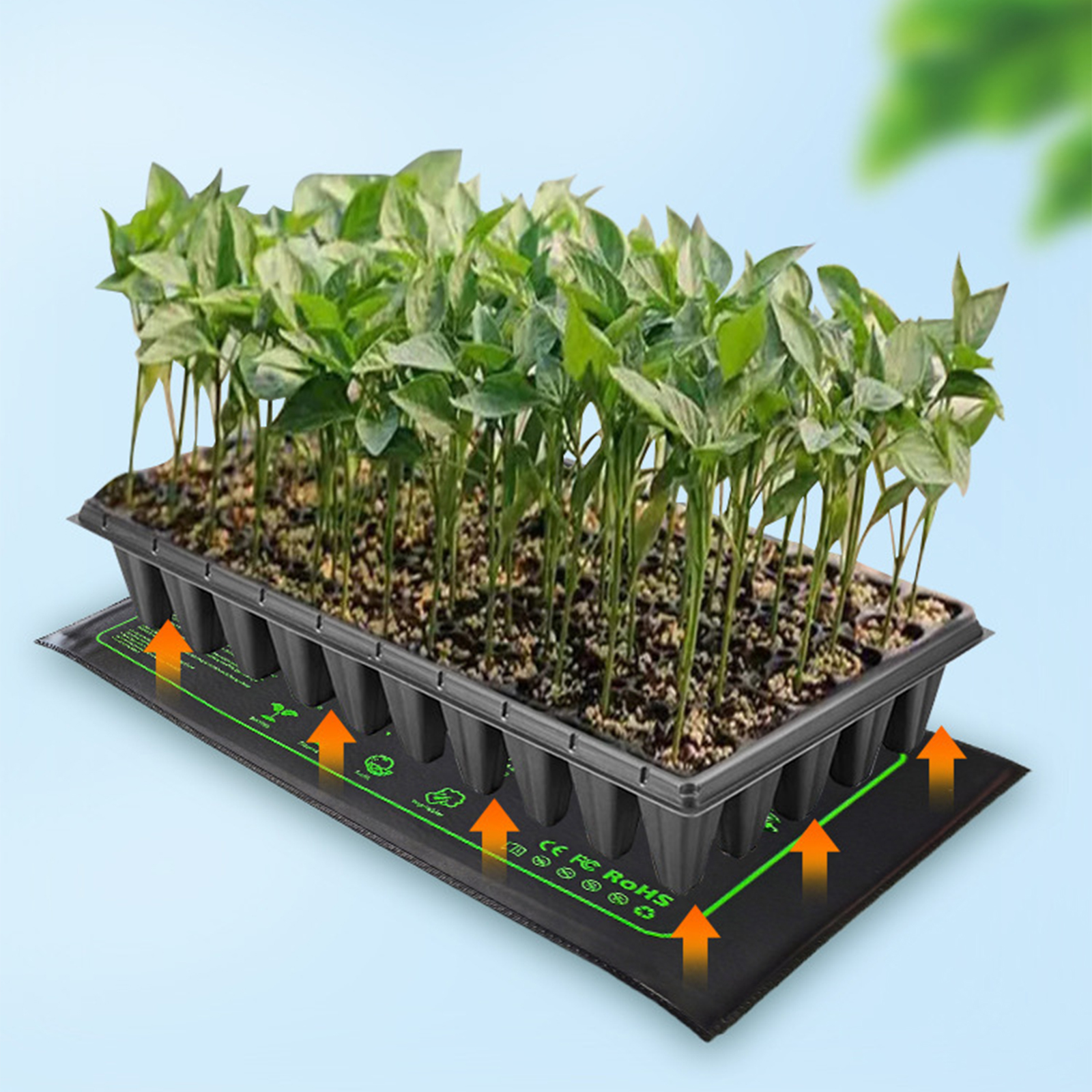 بساط حراري مقاوم للماء للشتلات - مراجعة Heat Mat Seedling وسعره