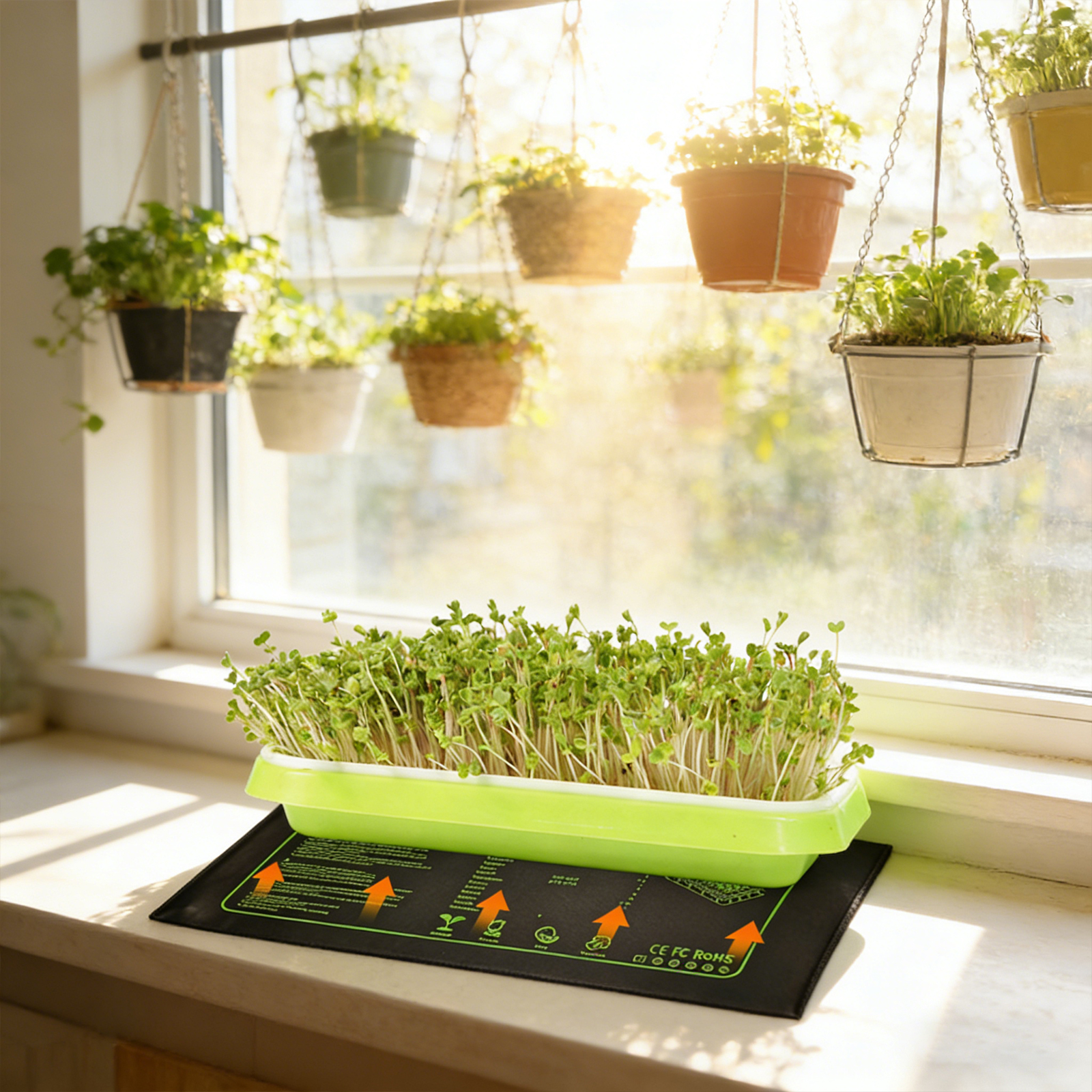 بساط حراري مقاوم للماء للشتلات - مراجعة Heat Mat Seedling وسعره